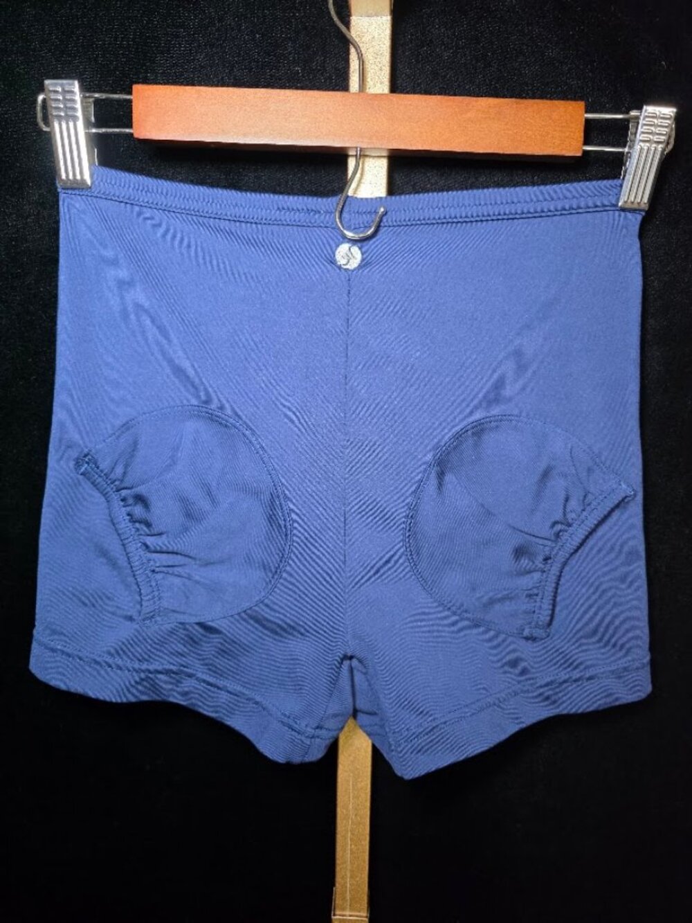 Adidas Women's Tennis Ball Shorts with Rear Pockets Blue M